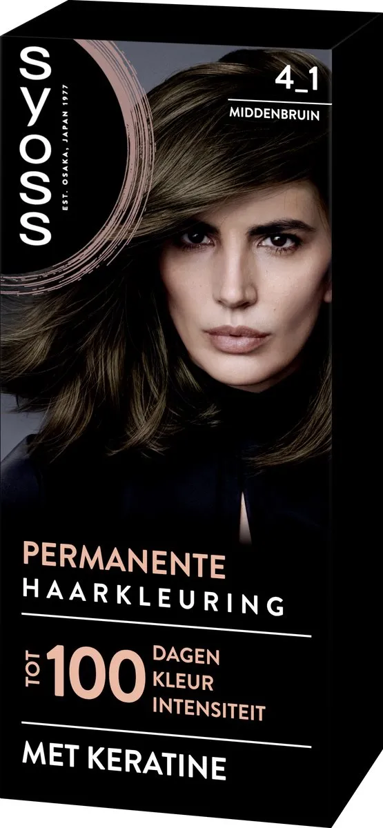 SYOSS Haarverf 4-1 Middenbruin - 115ml