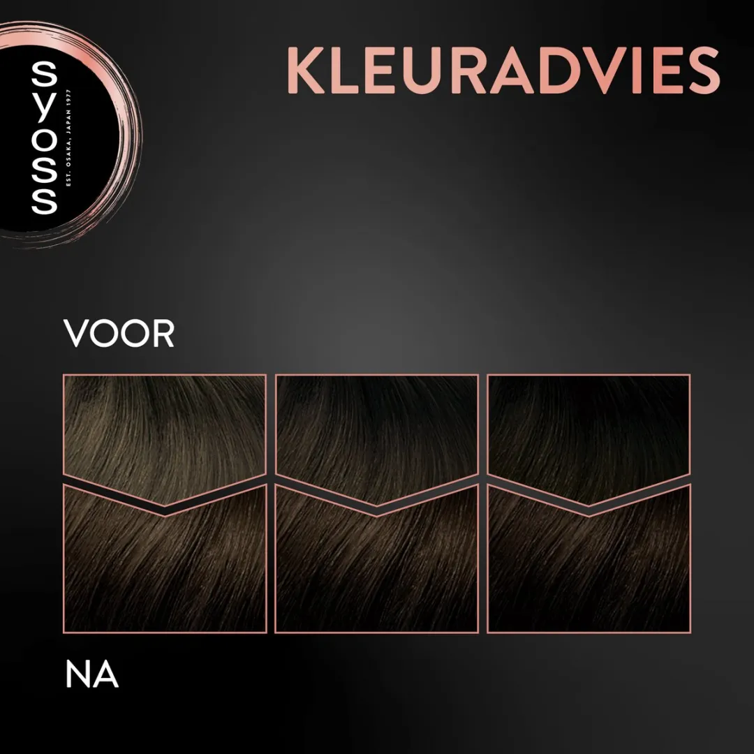 SYOSS Haarverf 4-1 Middenbruin - 115ml