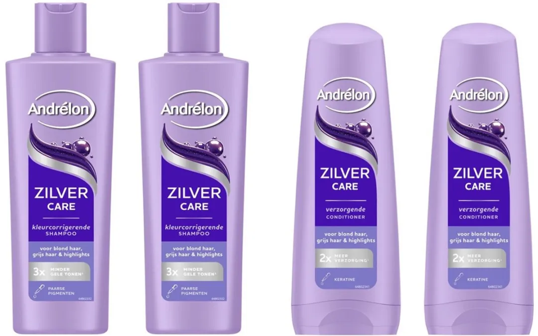 Andrélon Zilver Care Shampoo & Conditioner 900ml