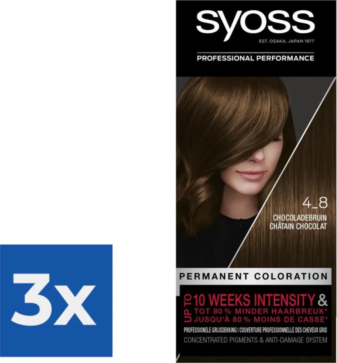 SYOSS Haarverf Chocoladebruin 345ml