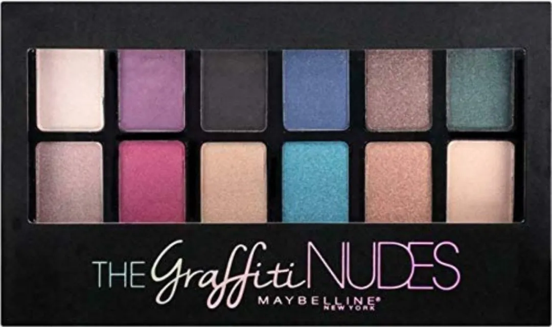 Maybelline The Graffiti Nudes Oogschaduw Palette - 12 Kleuren - afbeelding 6 van 6