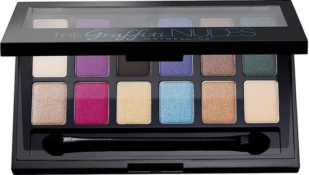 Maybelline The Graffiti Nudes Oogschaduw Palette - 12 Kleuren