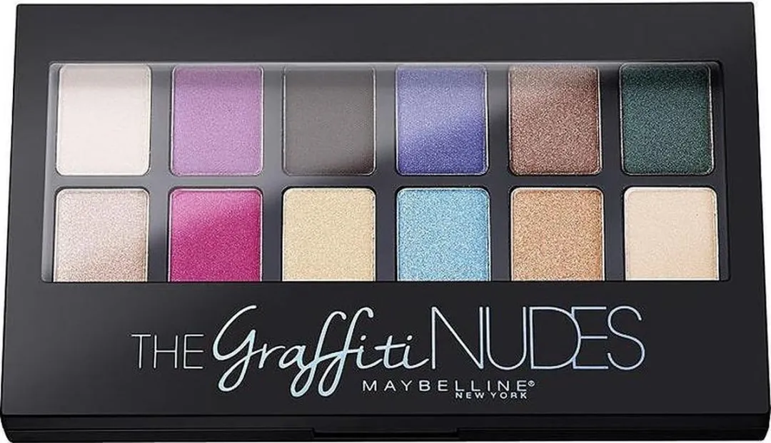 Maybelline The Graffiti Nudes Oogschaduw Palette - 12 Kleuren
