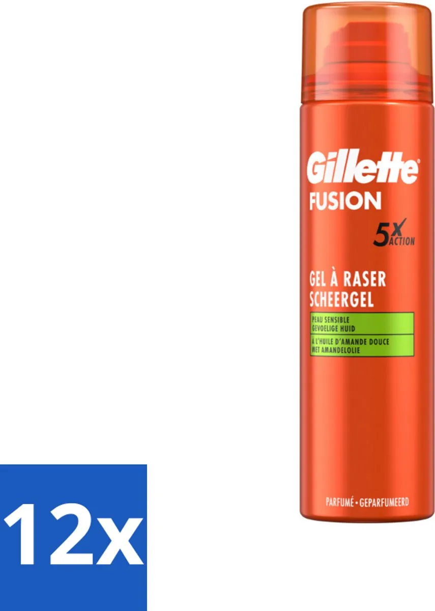 Gillette Fusion 5 Sensitive Scheergel 200ml