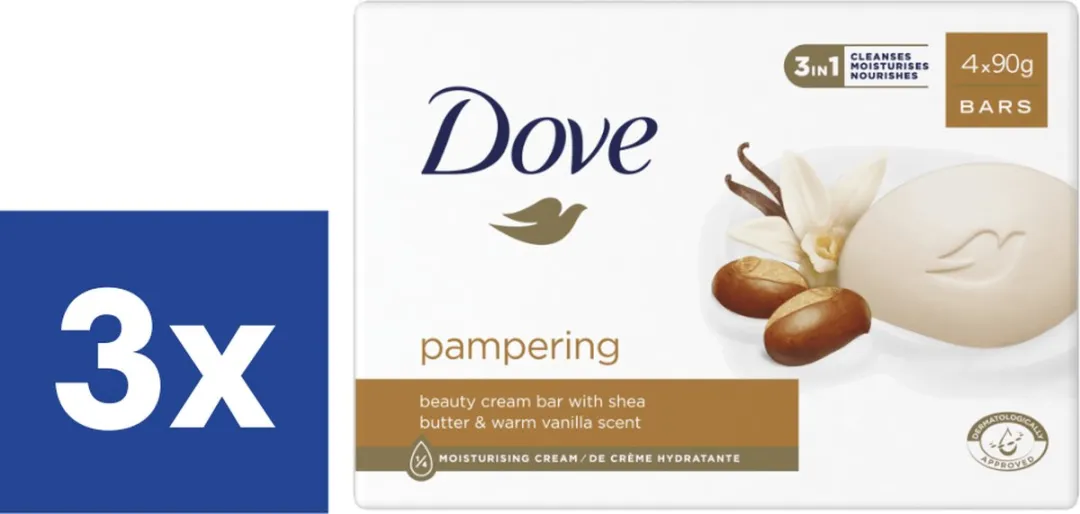 Dove Zeep Shea Butter Warm Vanilla