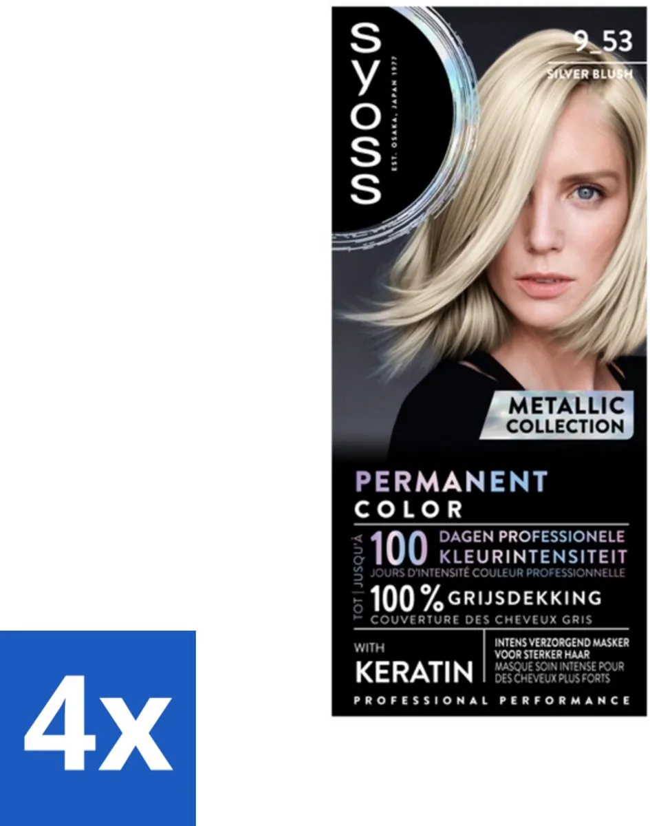 SYOSS Coloration 9-53 Silver Blush Haarverf