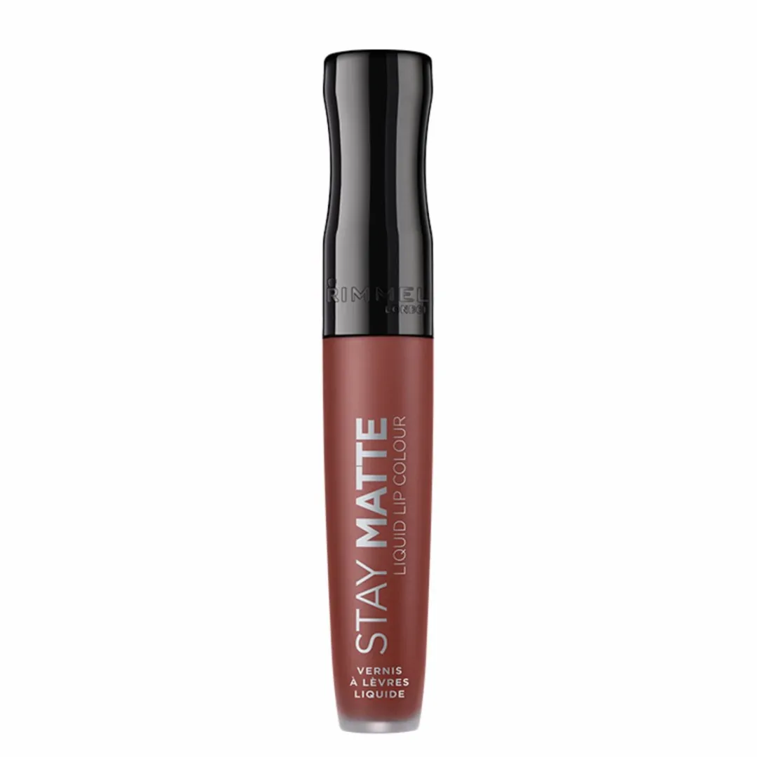 Rimmel London Stay Matte Liquid Lip Colour Troublemaker Nude 5.5ml