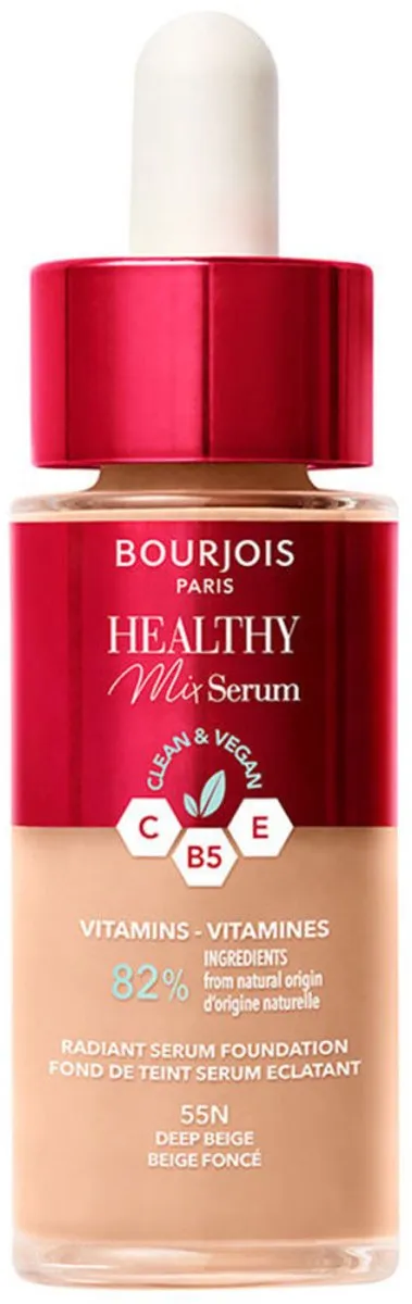Bourjois Healthy Mix 55N Deep Beige Serum Foundation 30ml