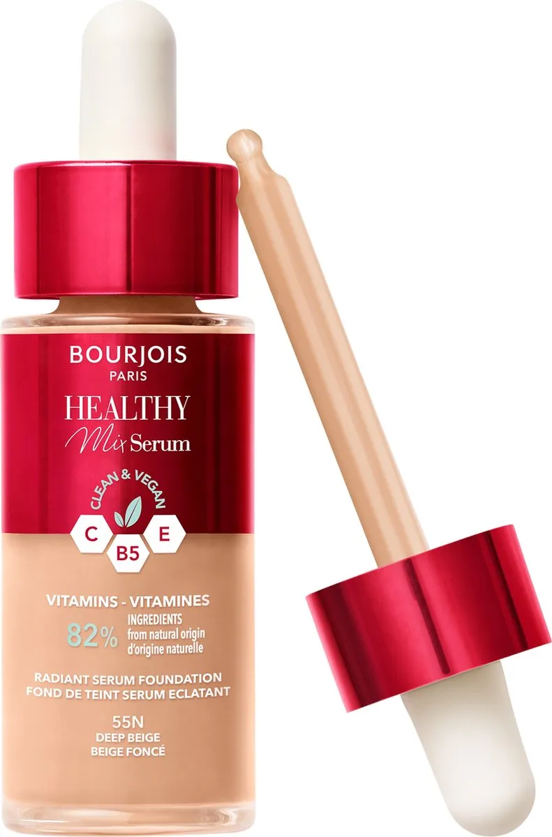 Bourjois Healthy Mix 55N Deep Beige Serum Foundation 30ml