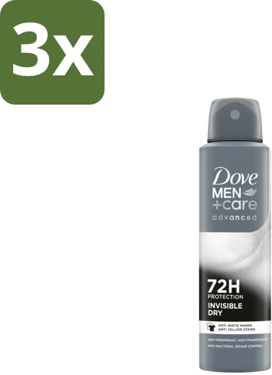 Dove Men+Care Invisible Dry Deodorant Spray 450ml
