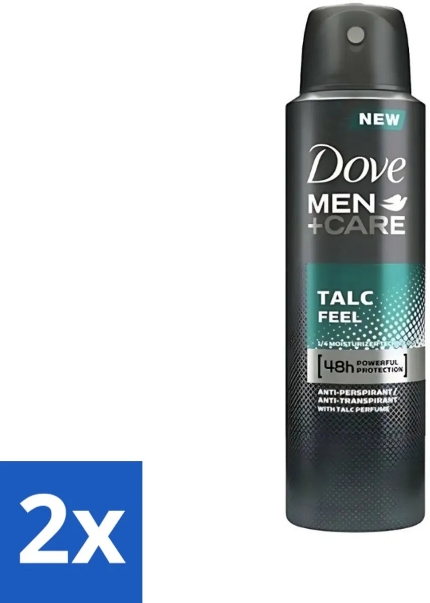 Dove Men+Care Talc Feel Deodorant Spray