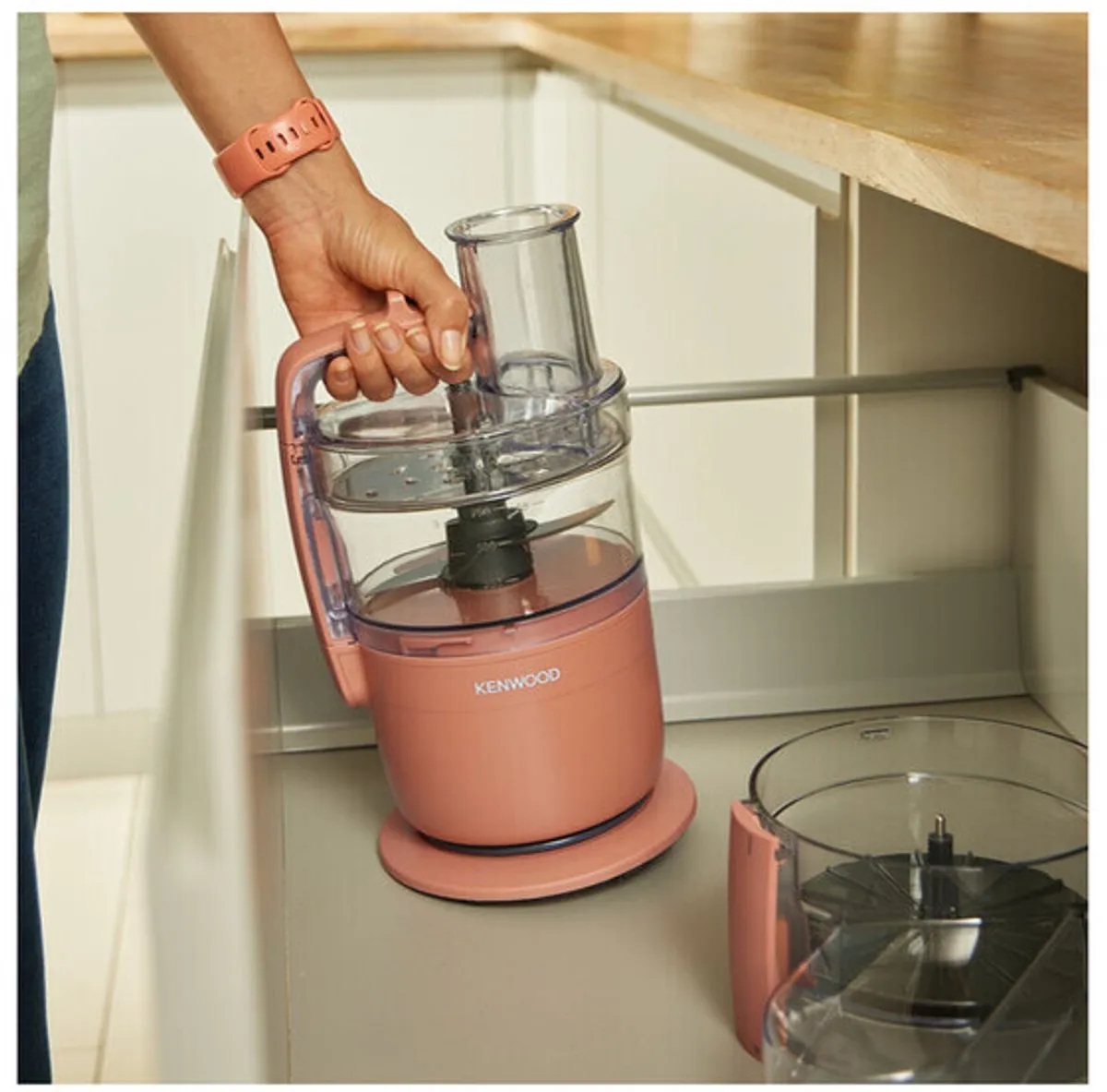 Kenwood MultiPro Go FDP23.140RD Foodprocessor - 900W - Red Clay