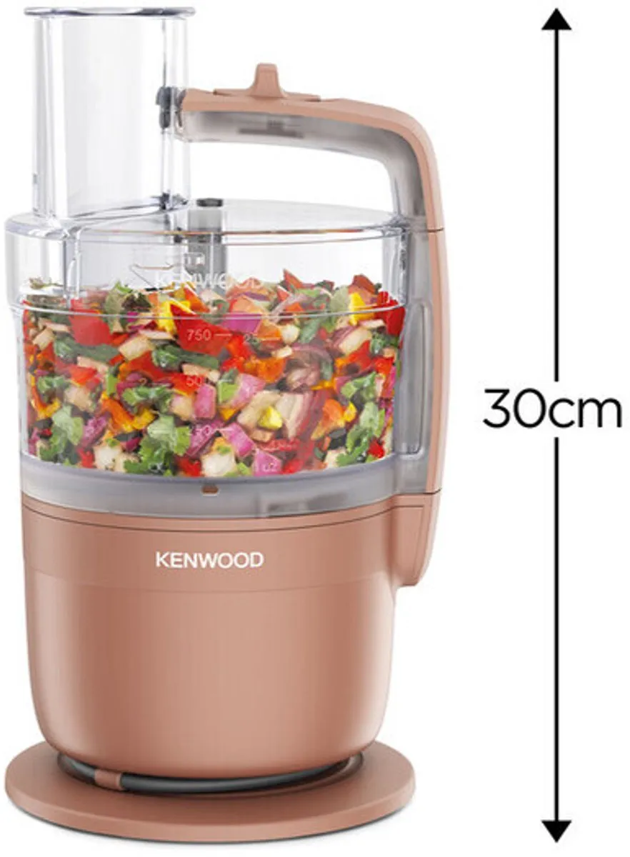 Kenwood MultiPro Go FDP23.140RD Foodprocessor - 900W - Red Clay