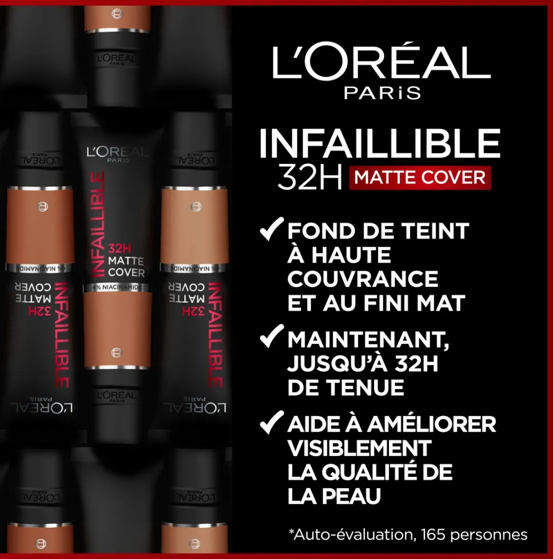 L'Oréal Paris Infaillible 32H Matte Cover Foundation 355 - 30ml