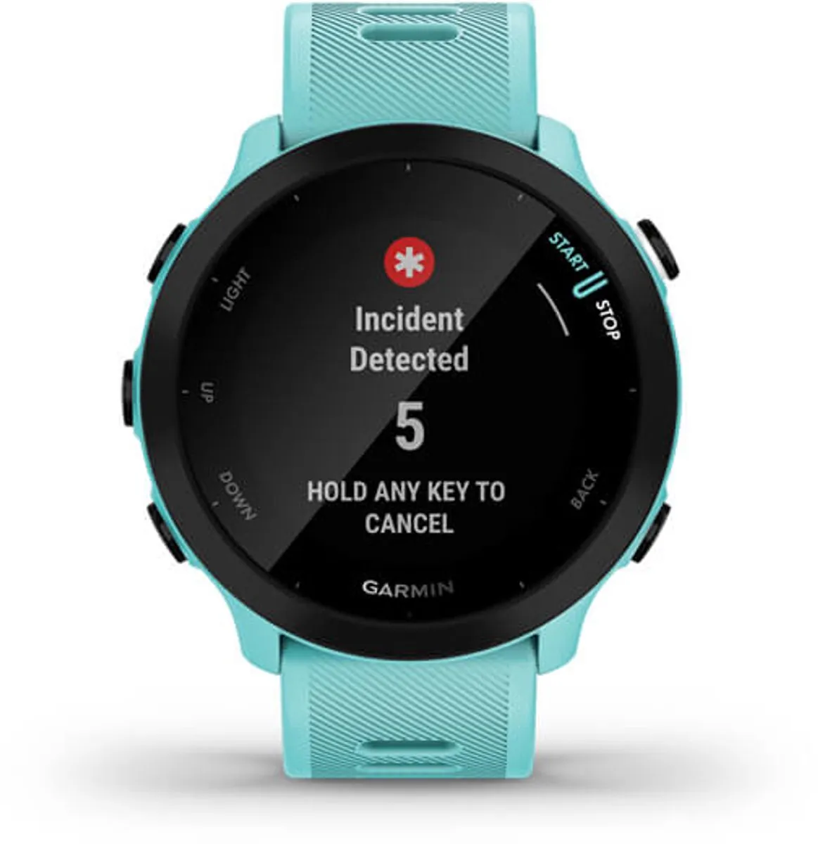 Garmin Forerunner 55 Sporthorloge - GPS 42mm - Zwart/Aqua