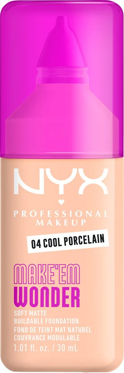 NYX Make 'EM Wonder Foundation Cool Porcelain 30ml