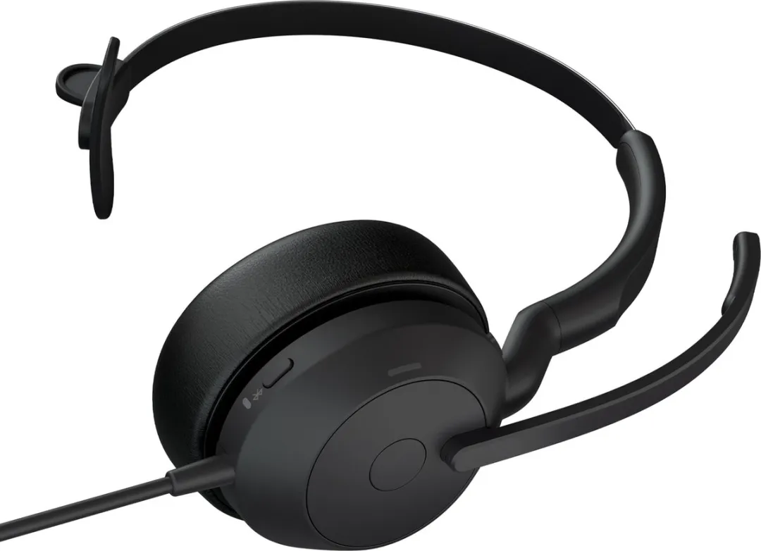 Jabra Evolve2 50 Headset Bedraad - Zwart