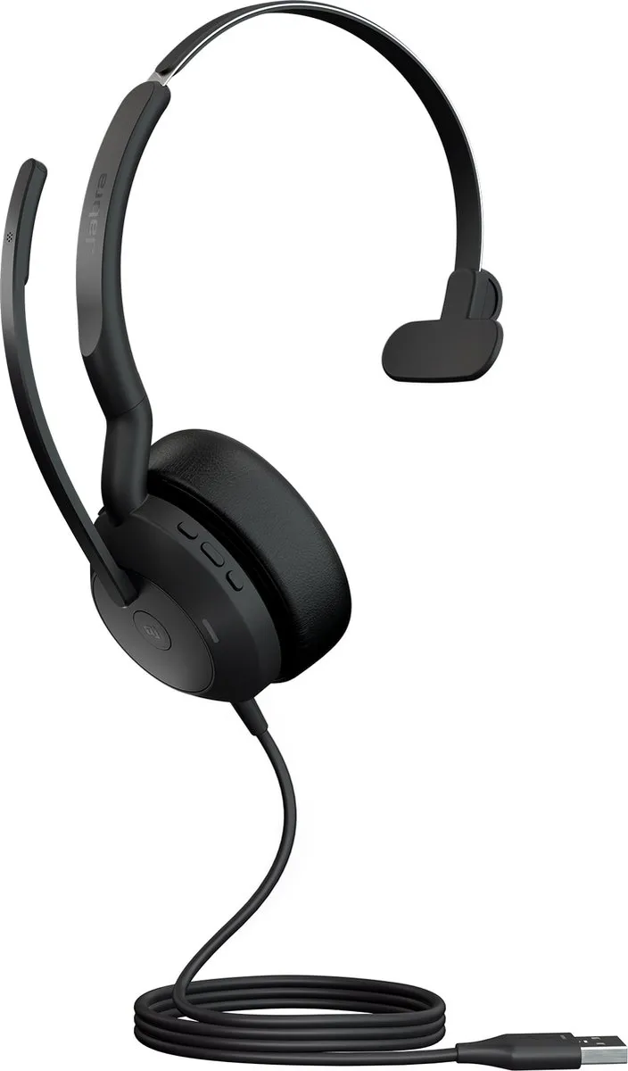 Jabra Evolve2 50 Headset Bedraad - Zwart
