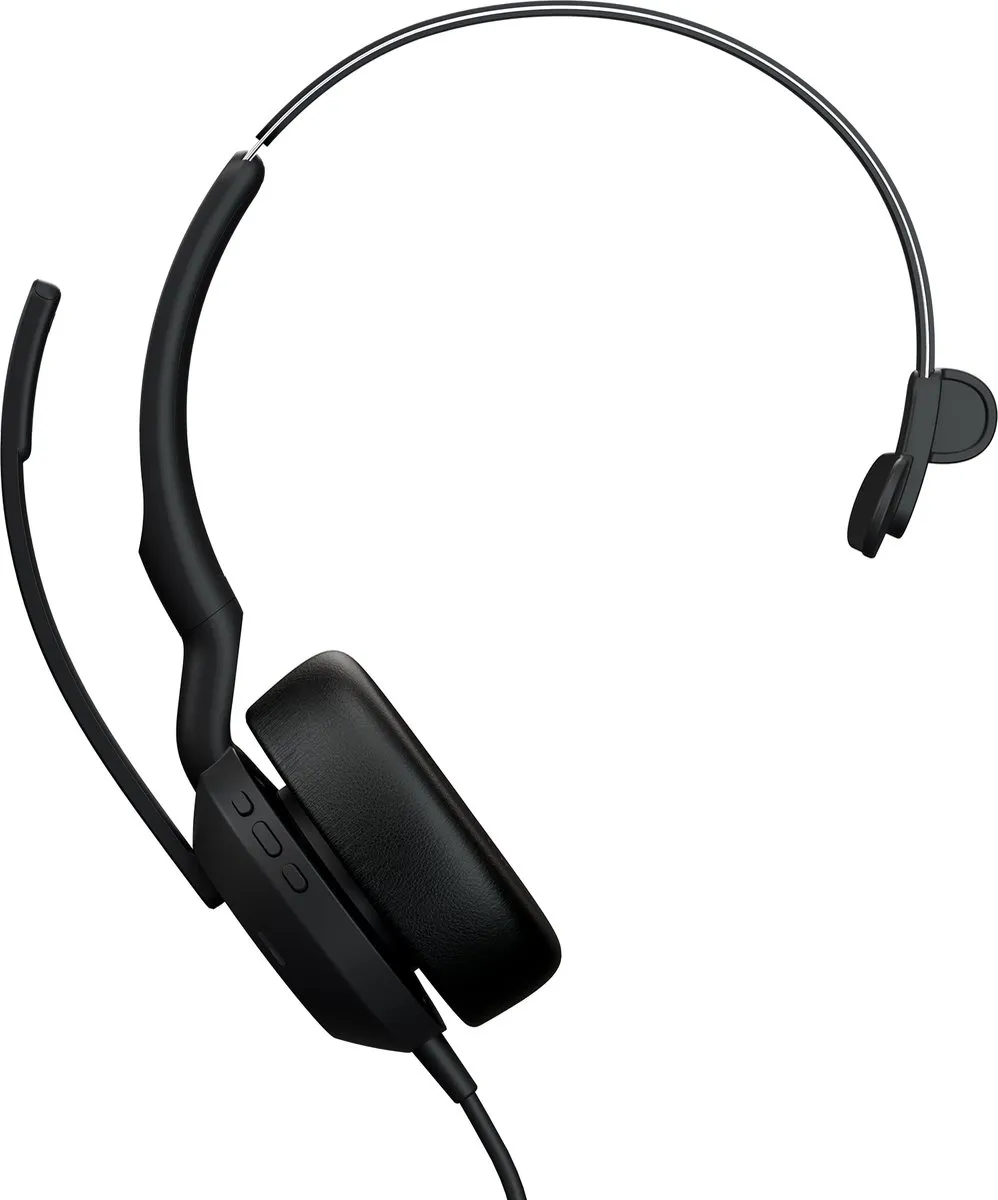 Jabra Evolve2 50 Headset Bedraad - Zwart