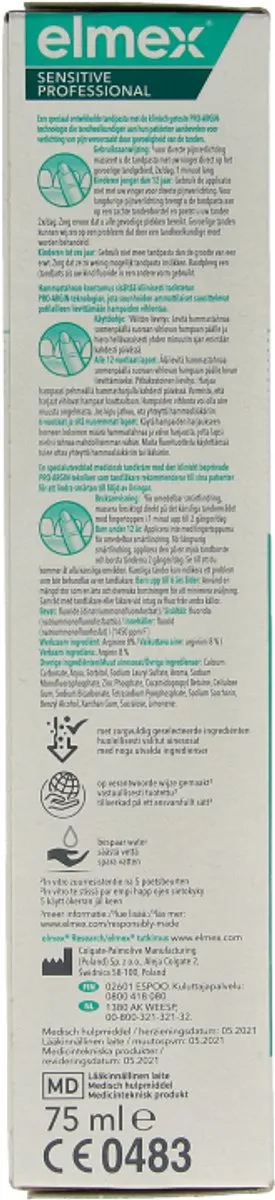 Elmex Sensitive Professional Tandpasta 75ml