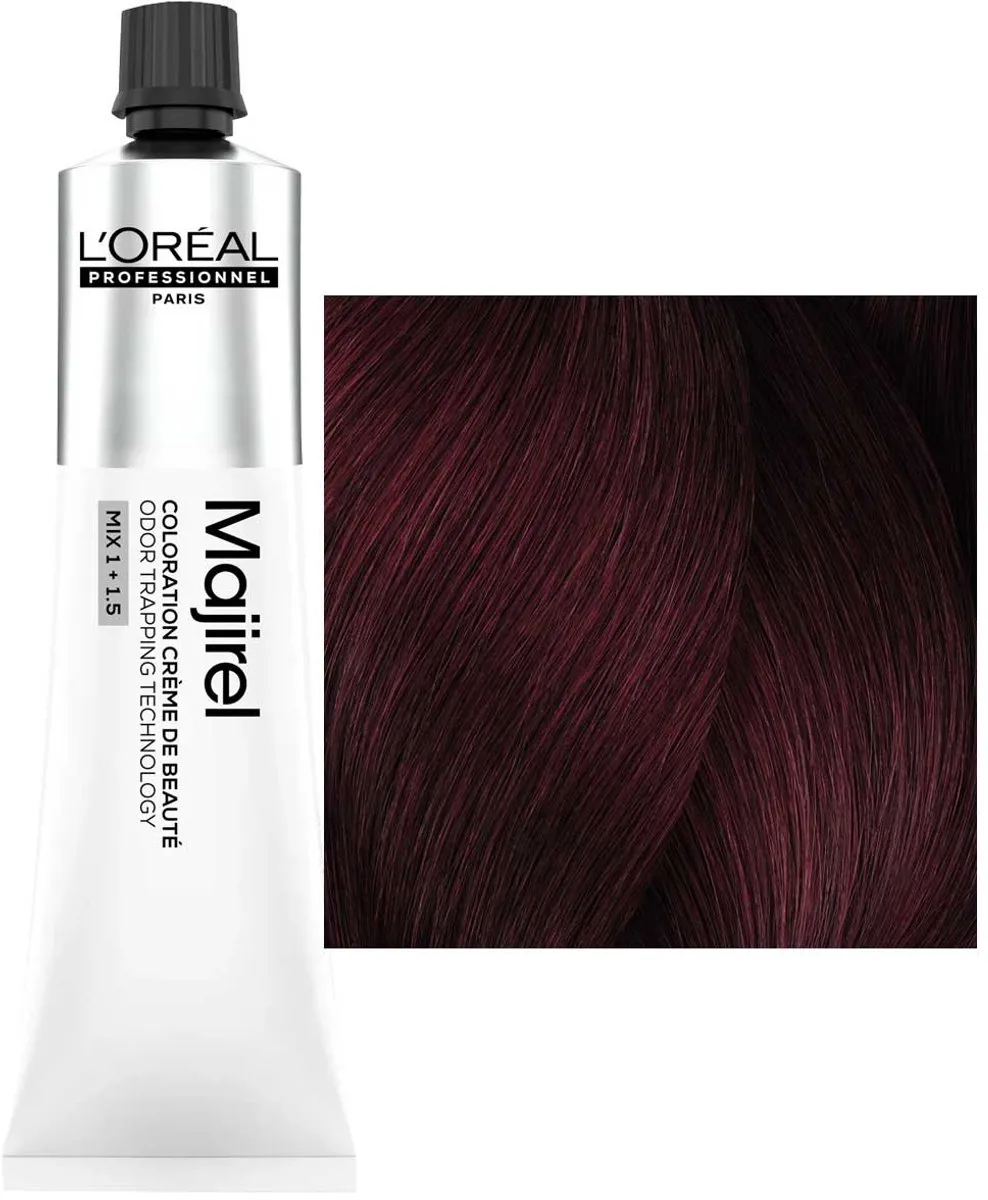 L'Oréal Professionnel Majirouge Haarverf 4.62 - 60ml - Rood