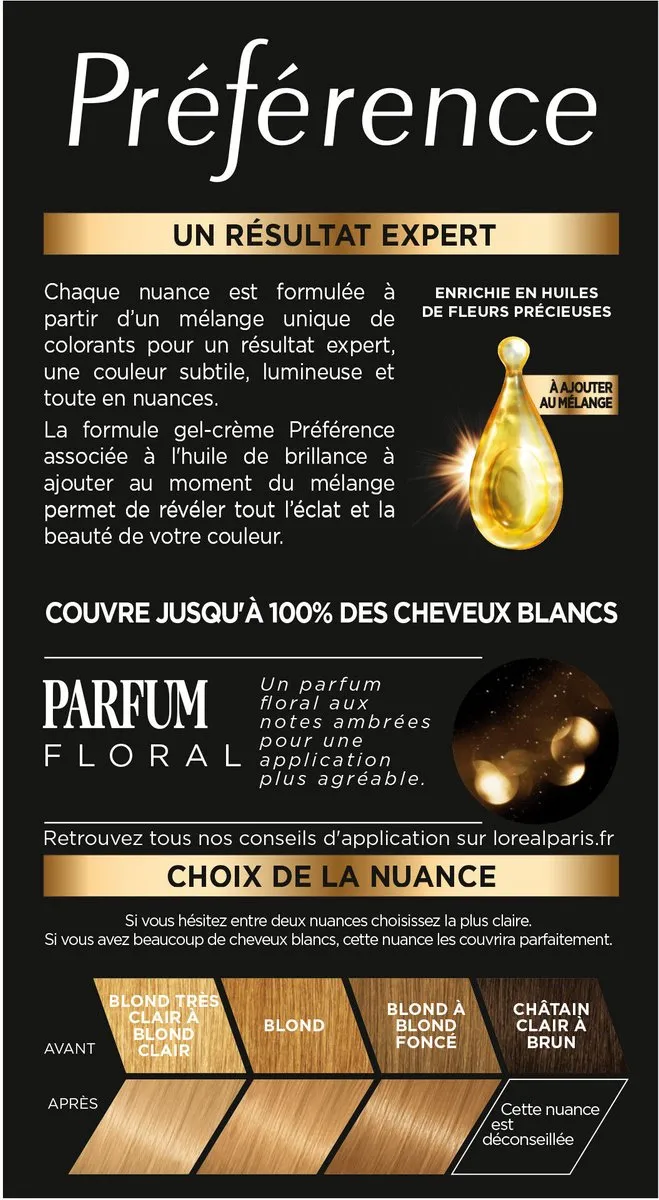 L'Oréal Paris Preference Infinia Oslo 8.3 - 100ml