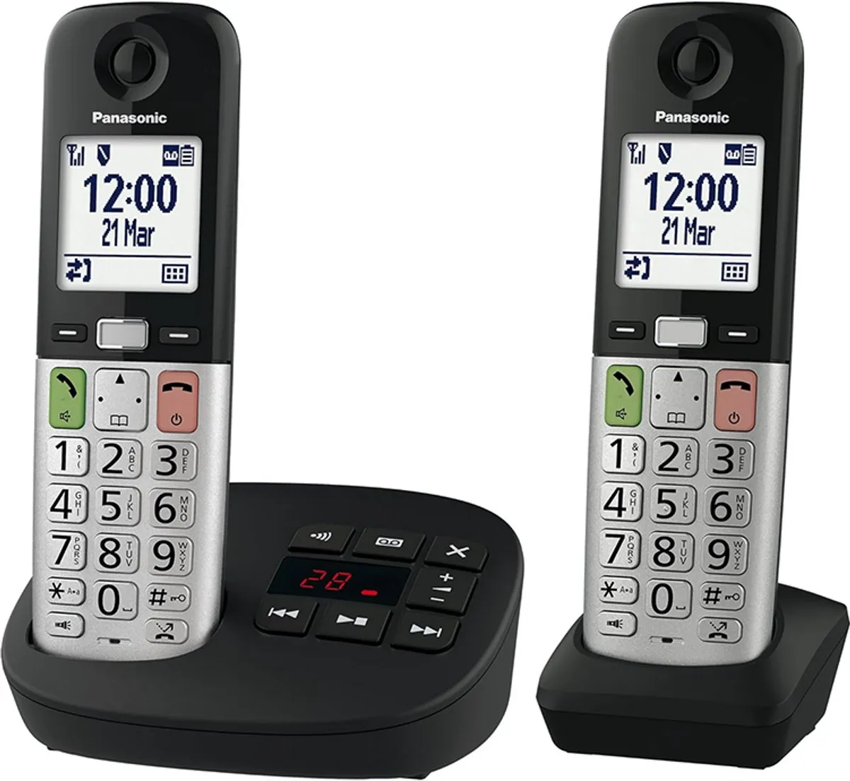 Panasonic KX-TGU432EXB Senioren DECT Telefoon