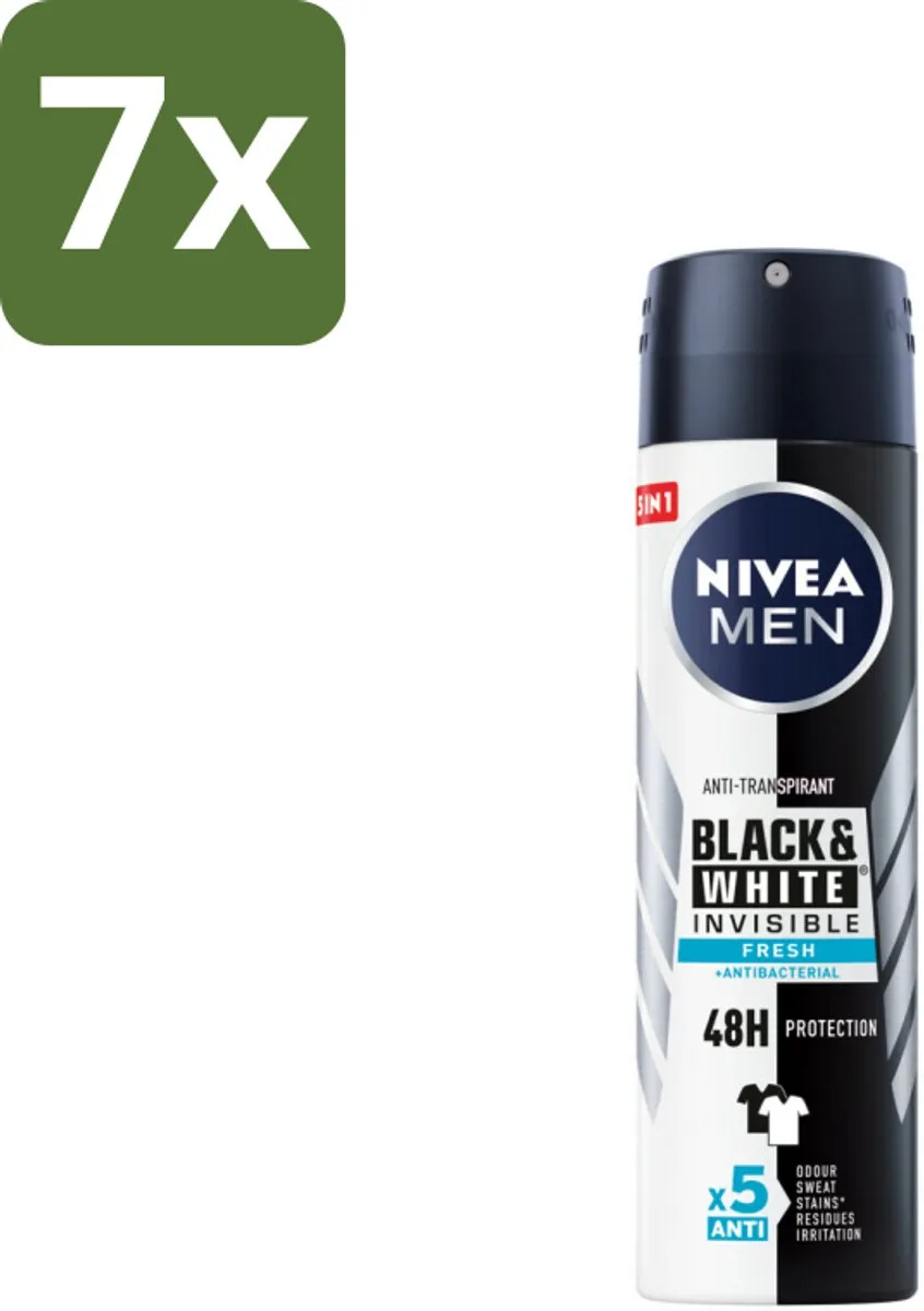 NIVEA Men Invisible Deodorant Spray 150ml