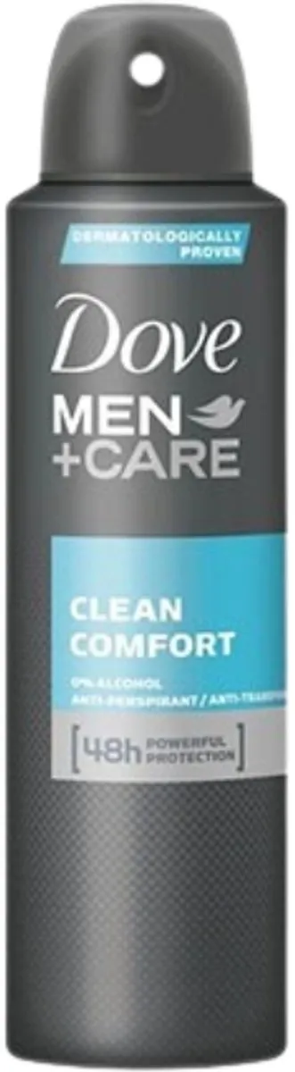 Dove Men+Care Deodorant Spray Clean Comfort 200ml - 2 Stuks