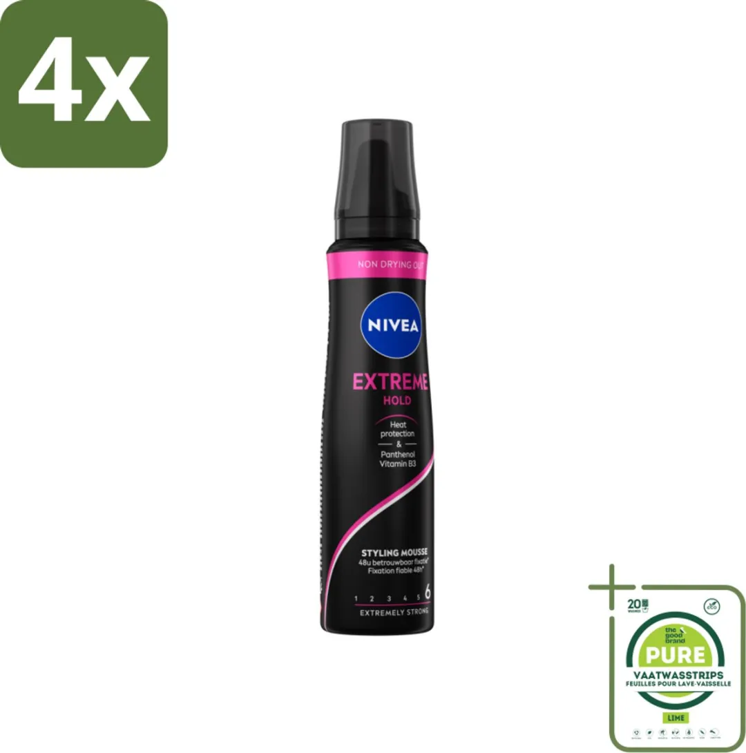 NIVEA Haarschuim Extreme Stevigheid 150ml