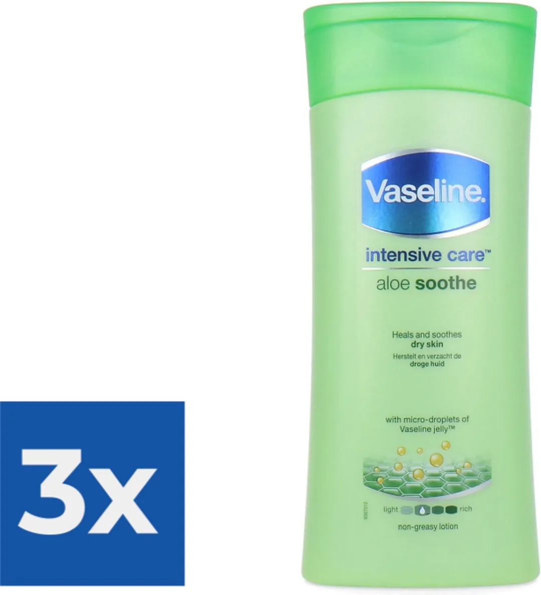 Vaseline Aloe Soothe Bodylotion 600ml
