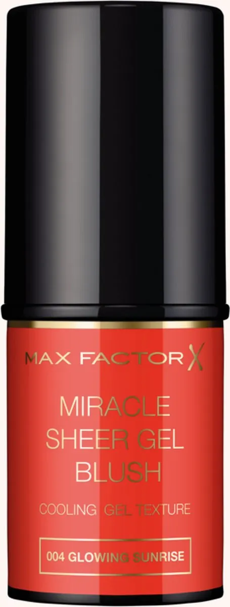 Max Factor Miracle Sheer Blush Gel 8ml - 004 Glowing Sunrise