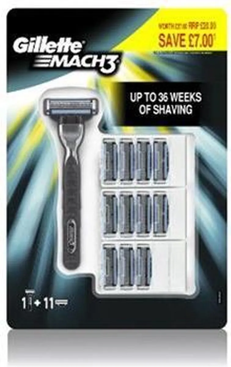 Gillette Mach3 Set - 12 Scheermesjes
