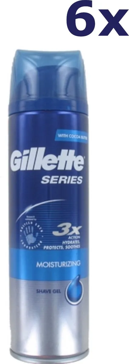 Gillette Series Moisturizing Scheergel 200ml