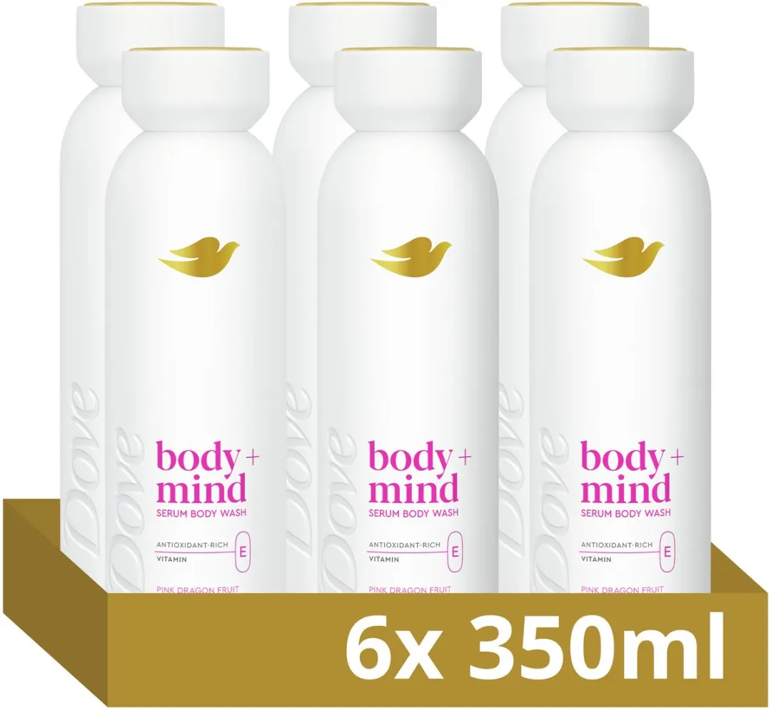 Dove Body+Mind Serum Douchegel Pink Dragon Fruit & Primrose