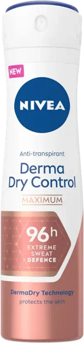NIVEA Derma Dry Control Anti-transpirant Spray 150ml
