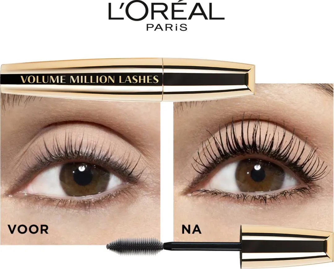 L'Oréal Paris Volume Million Lashes Mascara Classic Zwart - 10,7ml