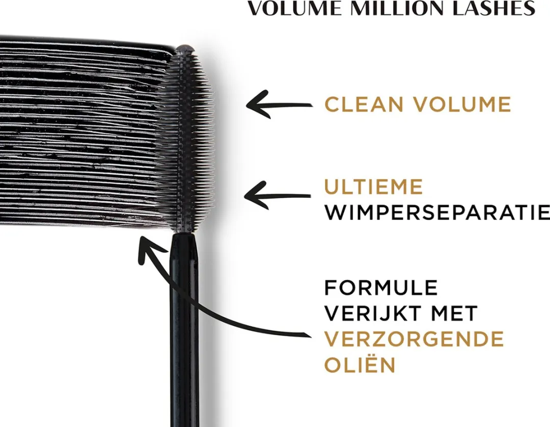 L'Oréal Paris Volume Million Lashes Mascara Classic Zwart - 10,7ml