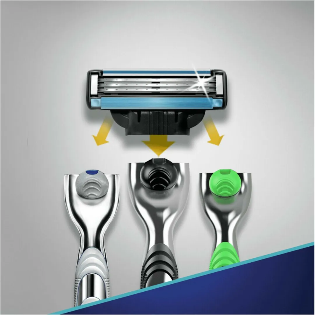 Gillette Mach 3 Base Mesjes - 16 Stuks - afbeelding 6 van 6