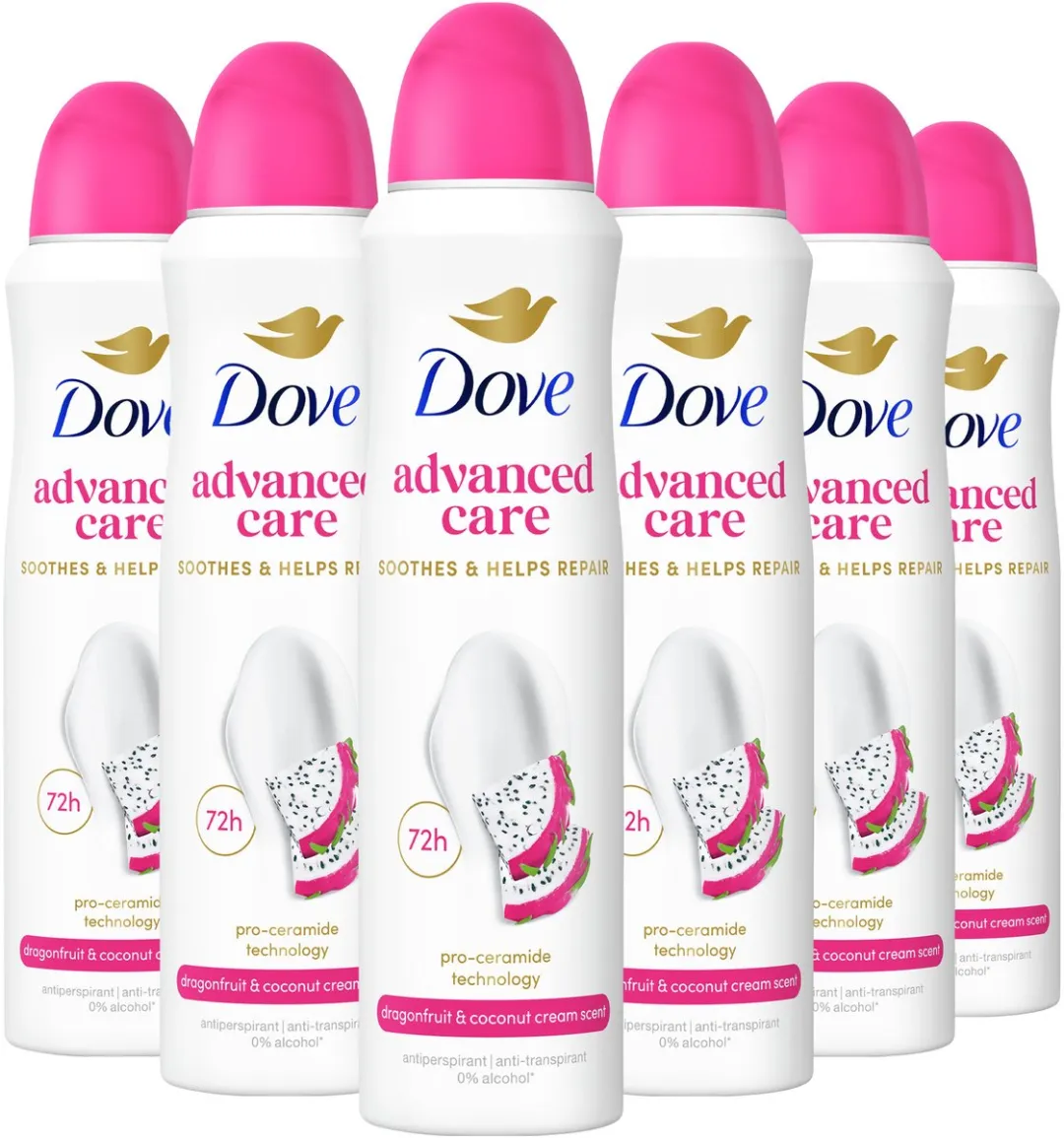 Dove Anti-Transpirant Spray Advanced Care Dragon Fruit & Coconut Cream