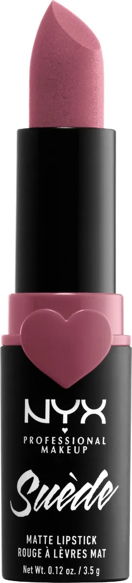 NYX Professional Makeup Suede Matte Lipstick Soft Spoken - 3.5g