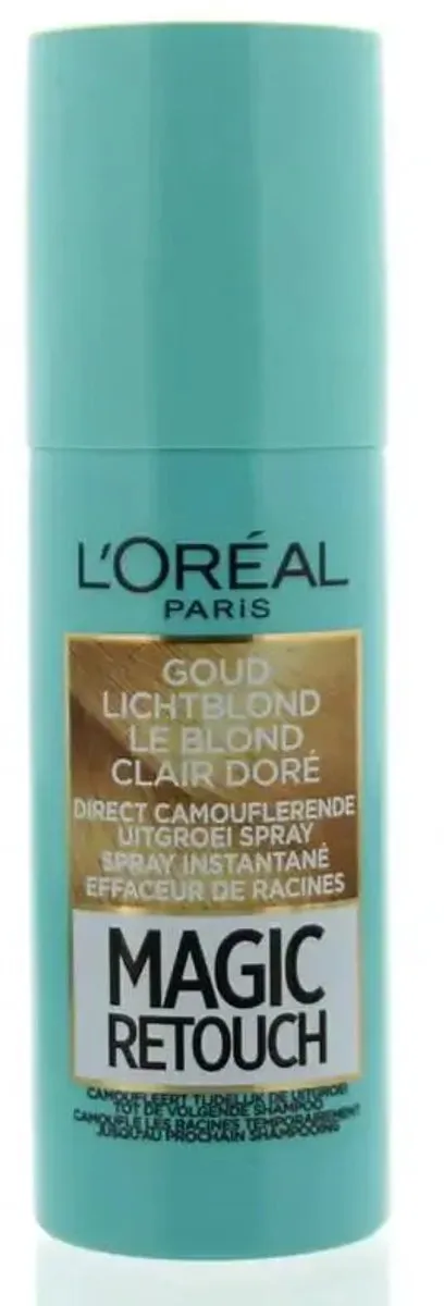 L'Oréal Paris Magic Retouch Goud Lichtblond Uitgroeispray 75ml