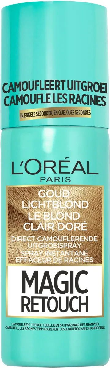 L'Oréal Paris Magic Retouch Goud Lichtblond Uitgroeispray 75ml