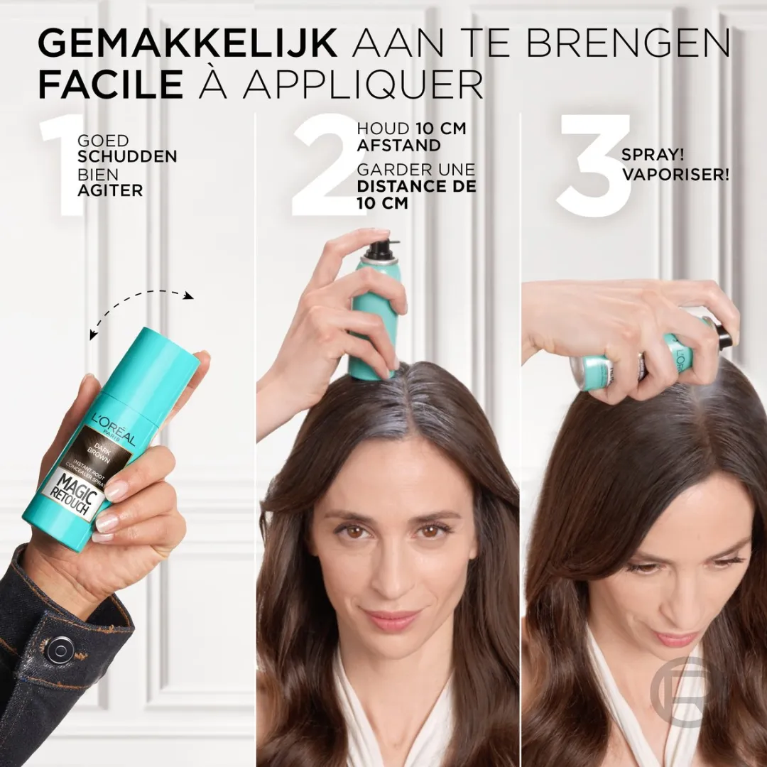 L'Oréal Paris Magic Retouch Goud Lichtblond Uitgroeispray 75ml