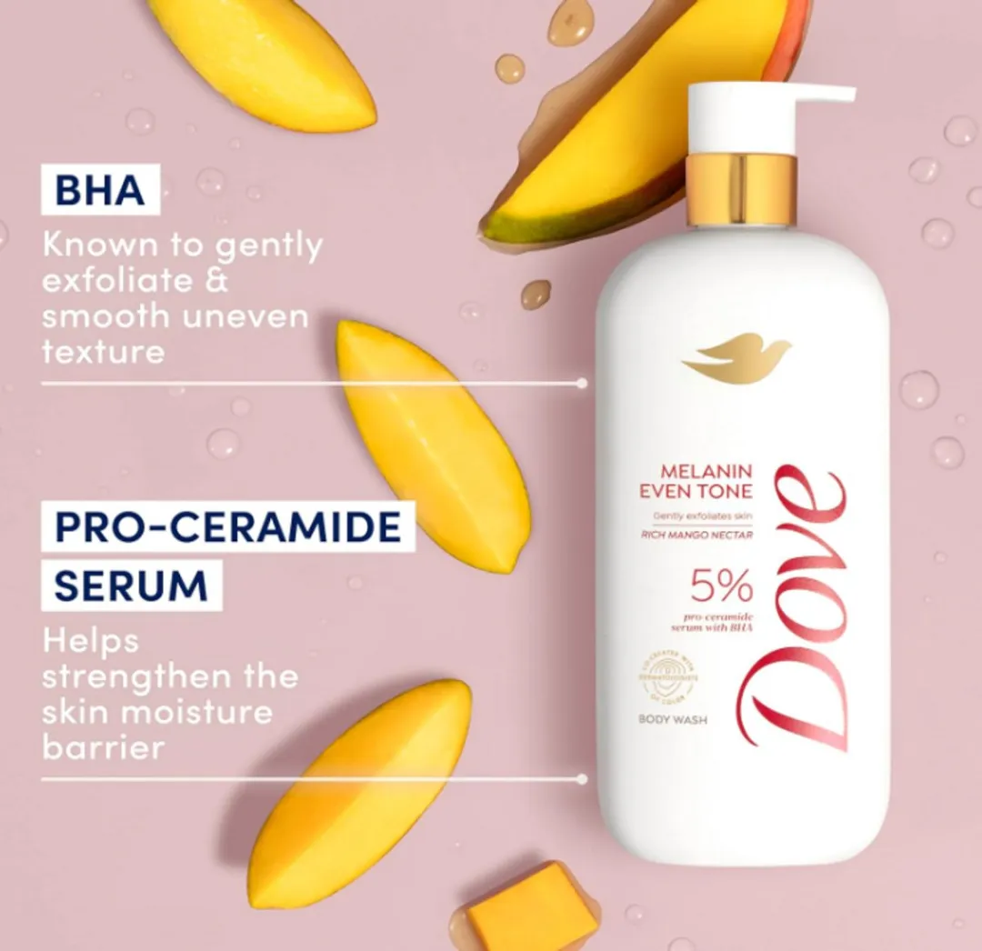 Dove Pro-Ceramide Serum Douchegel 547ml - Melanin Even Tone