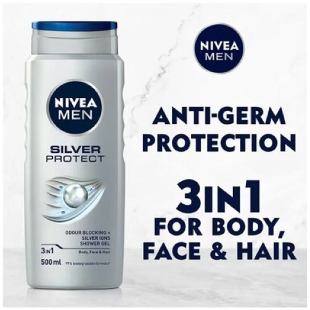 NIVEA Silver Protect Douchegel 250ml - 12 Stuks