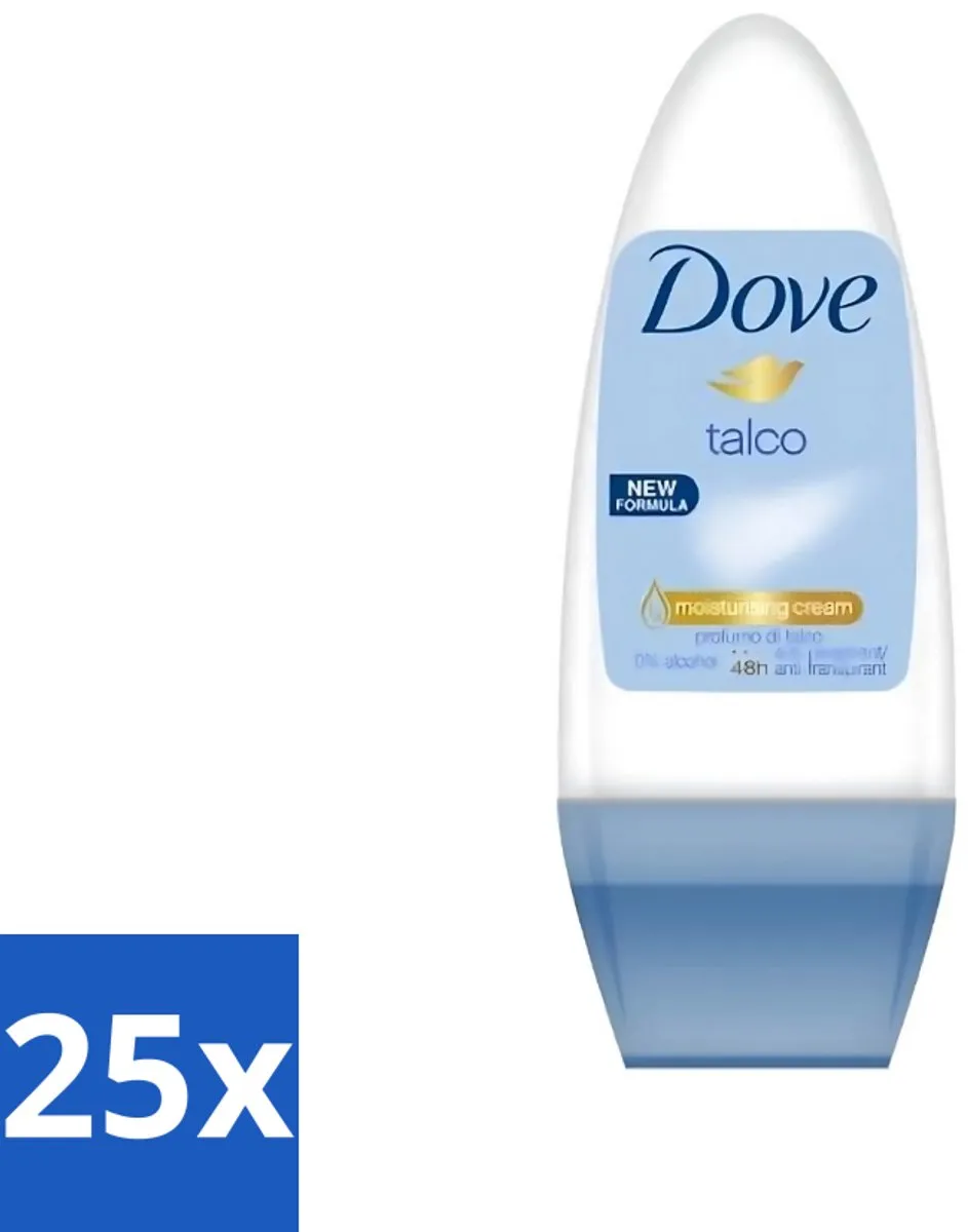 Dove Talco Roll-on Deodorant 50ml