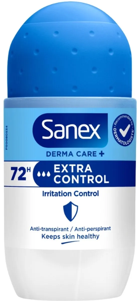 Sanex Deodorant Roller Dermo Extra Control 53ml - 25 Stuks