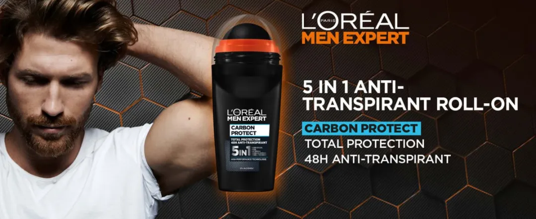 L'Oréal Paris Men Expert Carbon Protect Roll-On 50ml