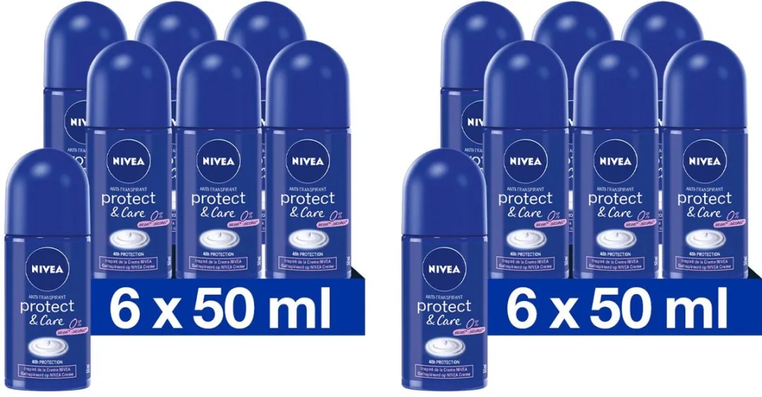 NIVEA Deo Roller Protect & Care 48H